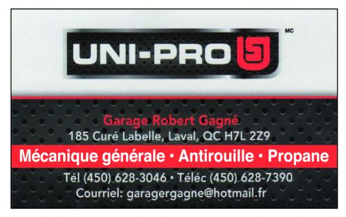 Uni-Pro à Laval